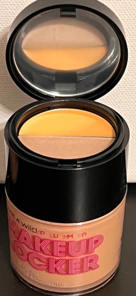 3- Armario de maquillaje húmedo y salvaje 3 en 1 transparente BB crema iluminador/corrector 176A Foto 2 de 3