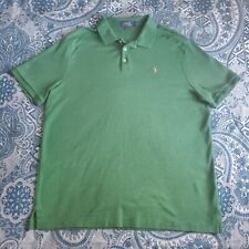 Polo Ralph Lauren Green Short Sleeve Shirt Mens PRL Classic Fit 