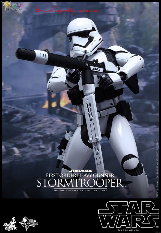 Perfect HotToys Mms318 Star Wars First Order Heavy Gunner