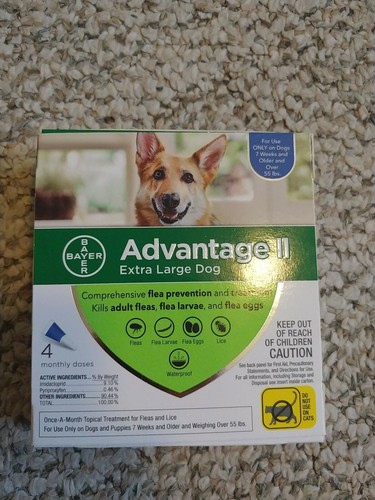 advantage ii extra large dog