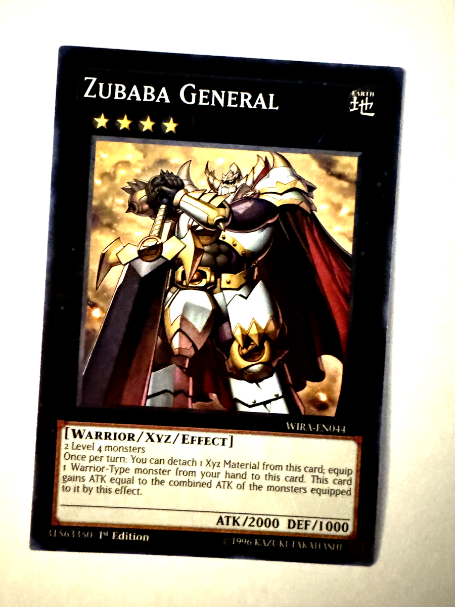yugioh zubaba cards Yugioh - Zubaba General
