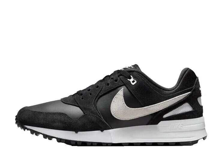 Мужские черные замшевые туфли для гольфа