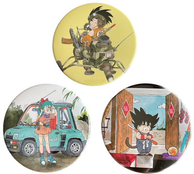 〇7 Dragon Ball Badge Set 13pcs Dragon Ball Badge Set - 20 Designs, 3 Rare - Official Japan Merch