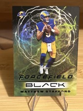2021 Panini Black - Forcefield Matthew Stafford #FF-13 CASE HIT