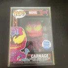 Funko Pop! Vinyl: Marvel - Carnage #678 (Blacklight) -Funko Shop Limited Edition
