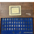 Buckingham Mint Ltd 99g .999 Silver 2g Bars Set w/ Wooden Display Case