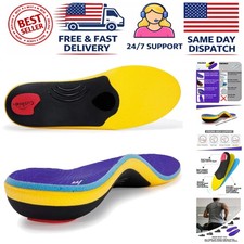 Orthotic Insoles for Plantar Fasciitis: Comfort for 220 lbs, High Arch Support