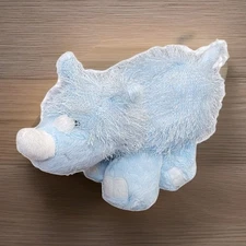 Ganz Webkinz Blue Rhino HM196 Plush Stuffed Animal Toy No Code 