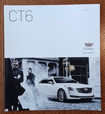 2017 CADILLAC CT6 LUXURY DEALER SALES BROCHURE - NEW!