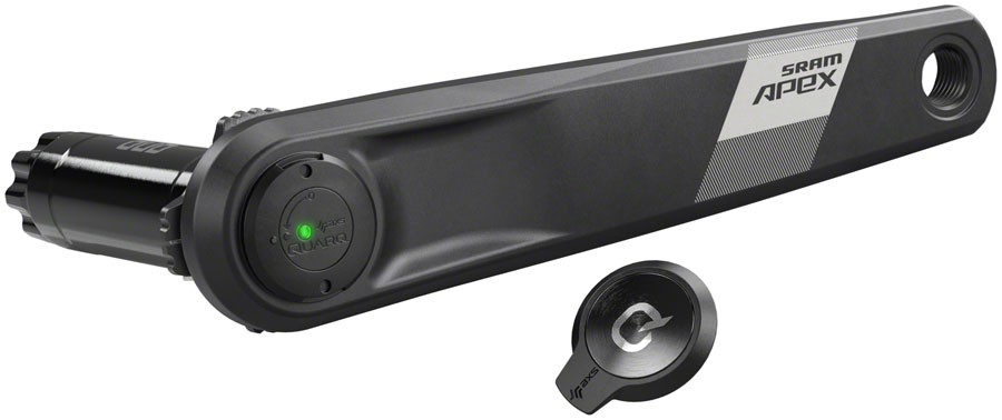 Кривошипный рычаг измерителя мощности SRAM Apex AXS шириной 165 мм и двойной шпиндель - Черный 12-ступенчатый 45290₽