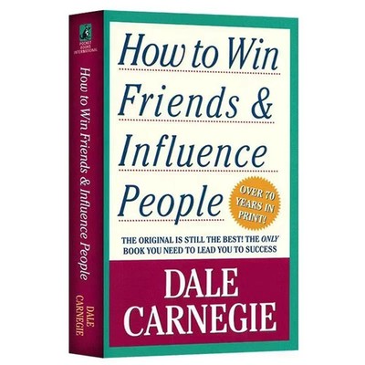 How To Win Friends & Influence People By Dale Carnegie Book for Adult