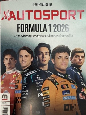 Autosport magazine April 2026 F1 Formula 1 2026: All the drivers, Every car
