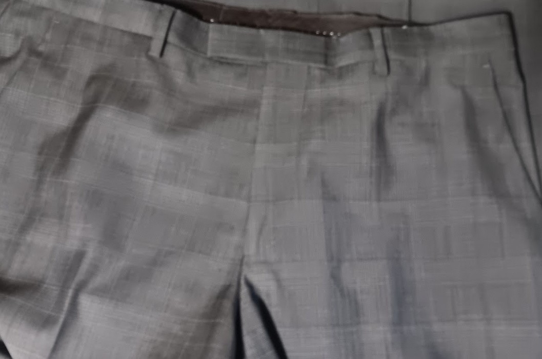 Hugo Boss Suit 42L Current Gray Plaid thumbnail 9