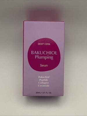 Bakuchiol Plumping Serum: Peptide Collagen 1.01oz 30ml