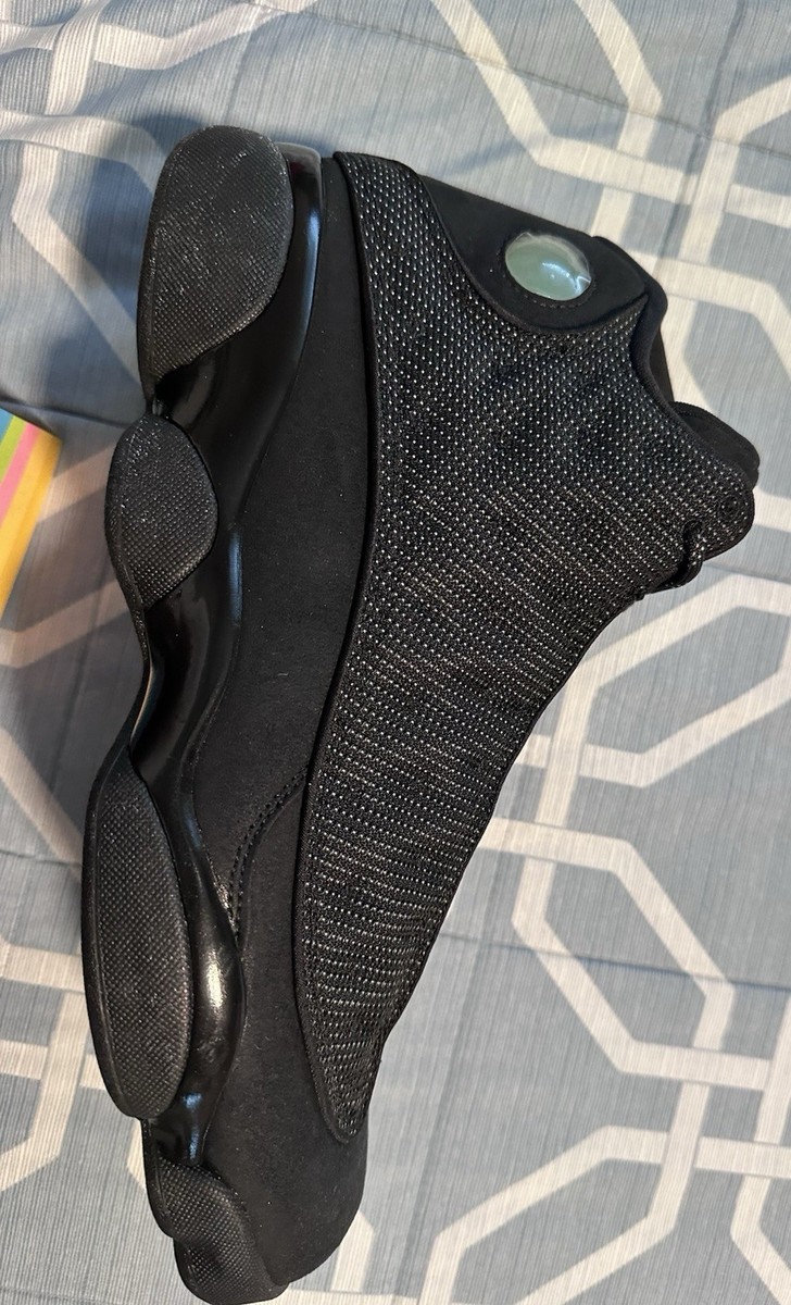 Air Jordan 13 Black Cat Retro Sneakers Size 13 886668767376| eBay
