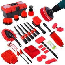 35Pcs Car Detailing Kit & Car Cleaning Kit &ndash; Windshield Tool, Long B35PCS-R