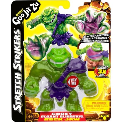 Moose Toys Heroes of Goo Jit Zu - Stretch Strikers S11 Heldenpack Rockjaw