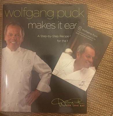 Wolfgang Puck ''Make It Easy'' Cook Book (Great Condition)