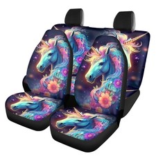 Anti-slip Soft Full Wrap Universal Floral Unicorn Car Seat Covers Truck Suv V... Anti-slip Soft Full Wrap Universal Floral Unicorn Car Seat Covers Truck Suv V...
