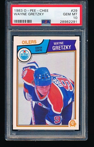 1983-84 OPC O-Pee-Chee WAYNE GRETZKY #29 PSA 10
