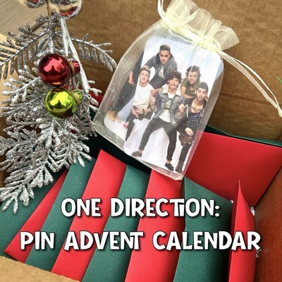 One Direction Enamel Pin Christmas Advent Calendar (12 Pins) - 1D Fan Merch