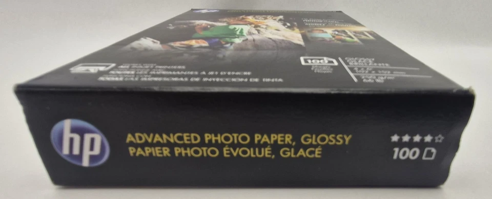 Hewlett Packard Q6638A 4 x 6 inch Glossy Printer Paper - 100 Sheets - Image 4 of 4