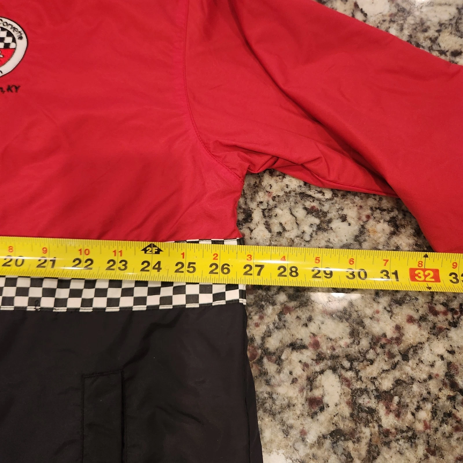 National Corvette Museum Bowling Green KY Jacket Vintage Mens XL Windbreaker EUC - product detail image 3
