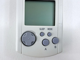 Sega Dreamcast HKT-7000 White Visual Memory Unit VMU with New Batteries - Tested