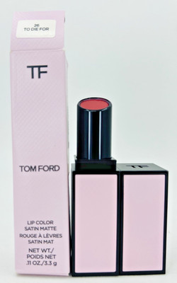Tom Ford Lip Color Satin Matte - 26 TO DIE FOR - .11oz./3.3g