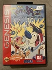 Sega Genesis Game The Ren & Stimpy Show Presents Stimpys Invention Case & Game