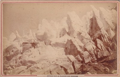 KAB - Frankreich Chamonix Glacier des Bossons - 1890er