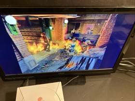 sega dreamcast console bundle W/ 2 Controllers , 2 VMU & Games Resident Evil 3