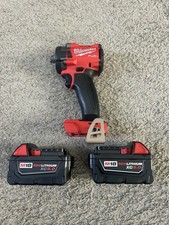 Milwaukee 2854-20 M18 FUEL 3/8" Compact Impact Wrench With TWO 5ah Batteries M18