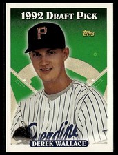 Derek Wallace *ROOKIE CARD* (RC) 1993 Topps #459. rookie card picture
