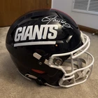 Lawrence Taylor Speedflex Autographed Authentic Throwback Giants Helmet Beckett