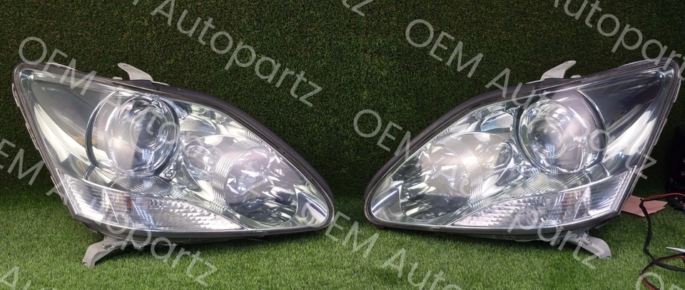 LEXUS LS430 2004-2006 HID Xenon Headlights Pair OEM JDM Used Headlamps - Image 2 of 4