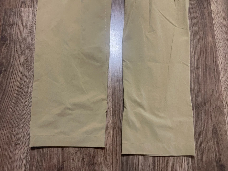 Восточные горные спортивные штаны, женский размер 10, желтовато-коричневый, хаки брюки, прямые штанины - Изображение 3 из 4