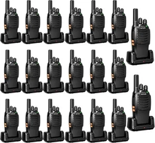 Long Range Walkie Talkies Retevis H777 FRS VOX TOT 2W 16CH Two Way Radios 20Pack