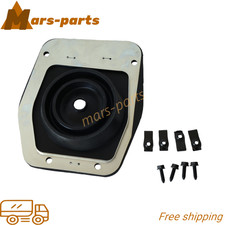3r3z-7277-r Shift Shifter Rubber Boot Wmetal Support For 1979-2004 Ford Mustang