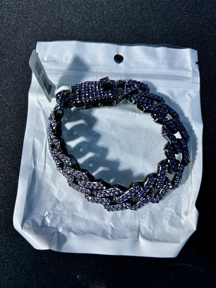 Pulsera de cadena de goteo Invicta Elements XL púrpura lluvia 80913 Foto 3 de 4