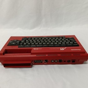 Panasonic MSX2 FS-A1 Personal Computer Red Retro Vintage Untested Junk Japan