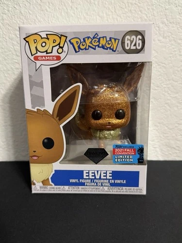 Funko Pop Pokémon Eevee Diamond Shared Fall Convention 626