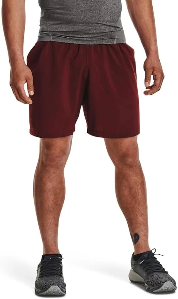 UNDER ARMOUR Men's Red Graphic Woven Shorts XL BNWOT C2203 - Image 2 of 4