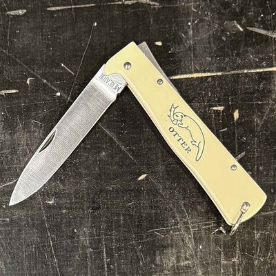 Otter Mercator Creme Taschenmesser (10-126 rg)   C75 Kohlenstoffstahl