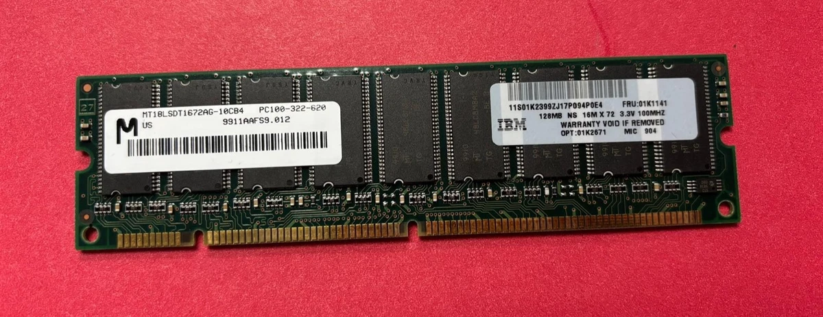 Toshiba DIMM Computer Memory (RAM) 128 MB Total Capacity for sale