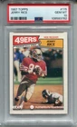 1987 Topps Jerry Rice Card PSA 10 Gem Mint Graded Football #115