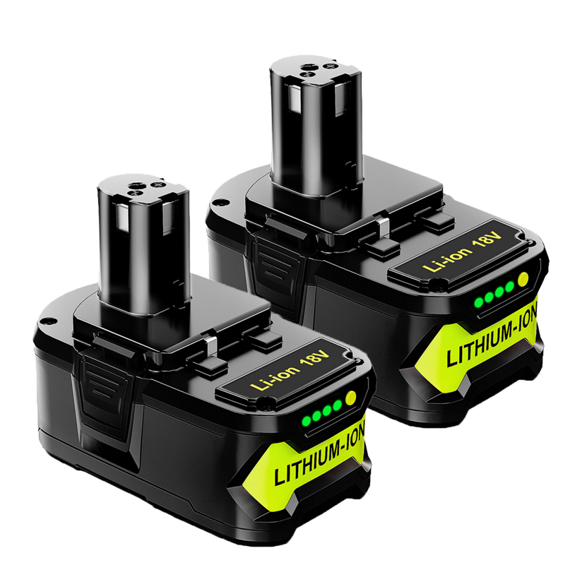 Batterie 18V 8000mAh Pour Ryobi ONE+ – Compatible RB18L50, P108, P109, Et Chargeur P117 – Garantie 10 Ans