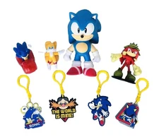 Sonic The Hedgehog Heroes Of Goo Jit Zu Stretchy Toys Keychains Figures Sega Lot