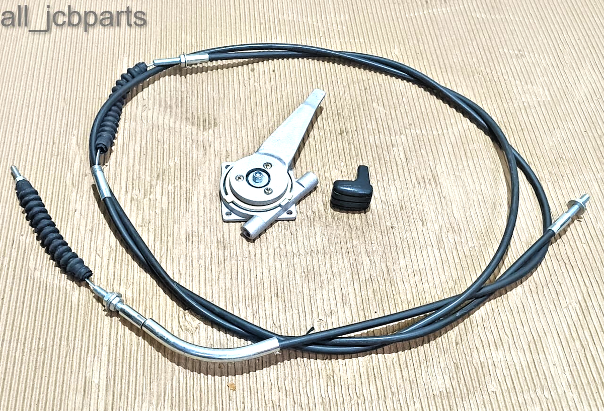 Genuine Jcb Throttle Cable Assembly With Lever And Knob (Part No