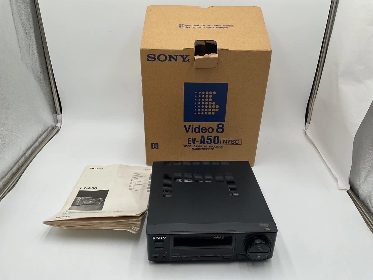 Magnétoscope Vidéo8 Sony EV-C45E – Révisé, Fonctionnel, Garantie 1 An